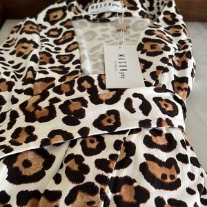 Mason Grey NWT full length robe size S